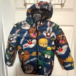 Members Only Looney Tunes Jacket with Multicolor Patch